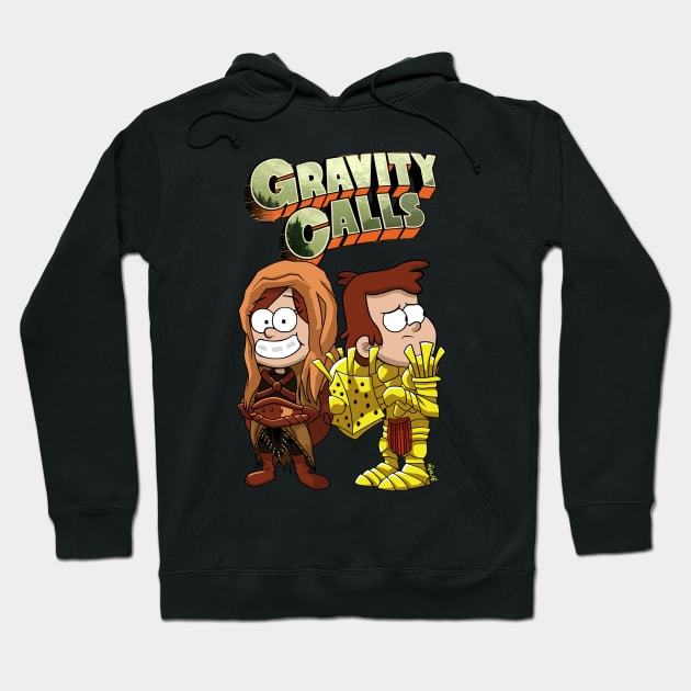 Gravity Calls ! Hoodie by spideywebswing